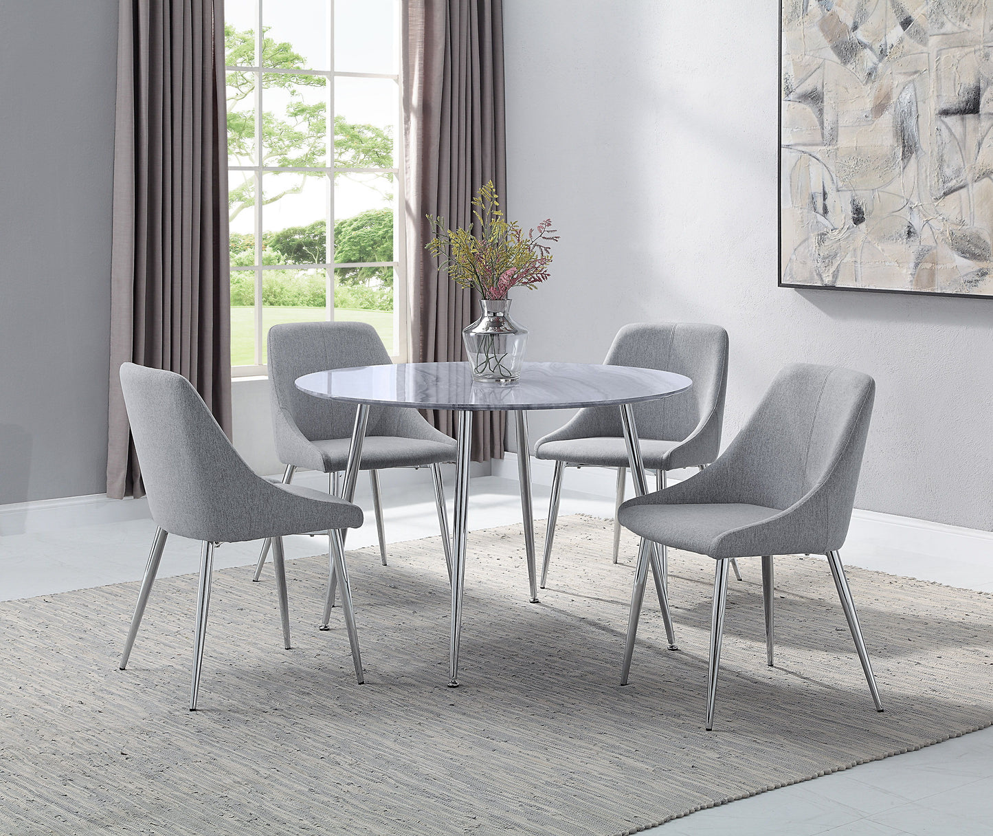 Tola - Dining Table - Gray