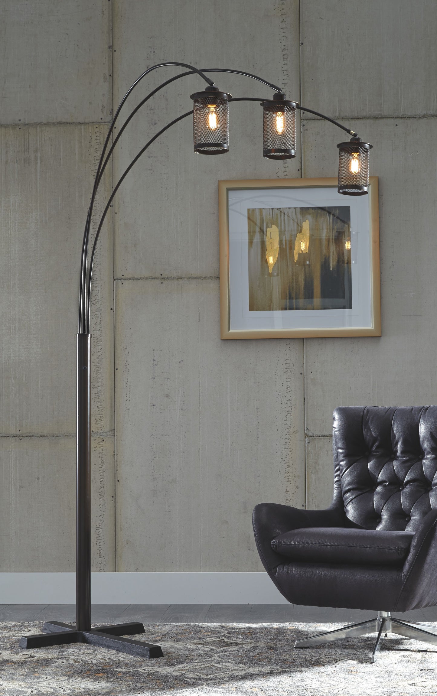 Maovesa - Bronze - Metal Arc Lamp