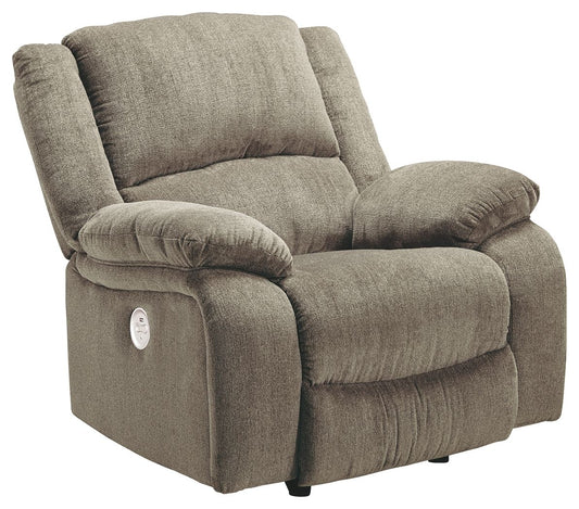 Draycoll - Pewter - Power Rocker Recliner