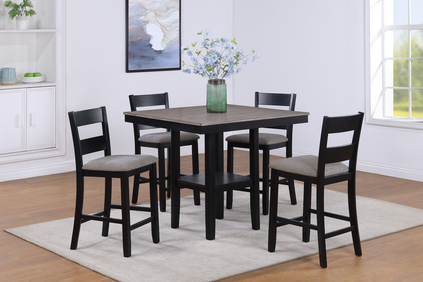 Lester - Counter Height Table Set