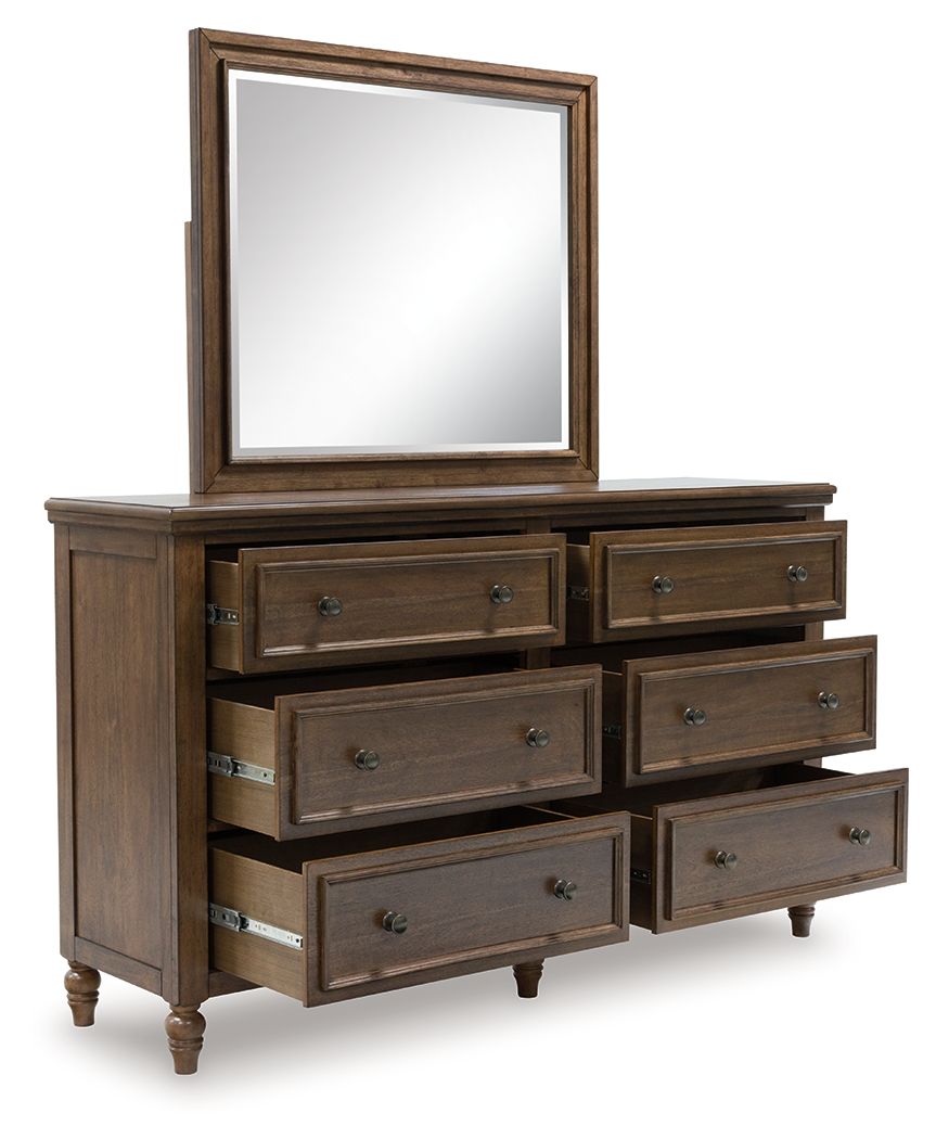 Sturlayne - Brown - Dresser And Mirror