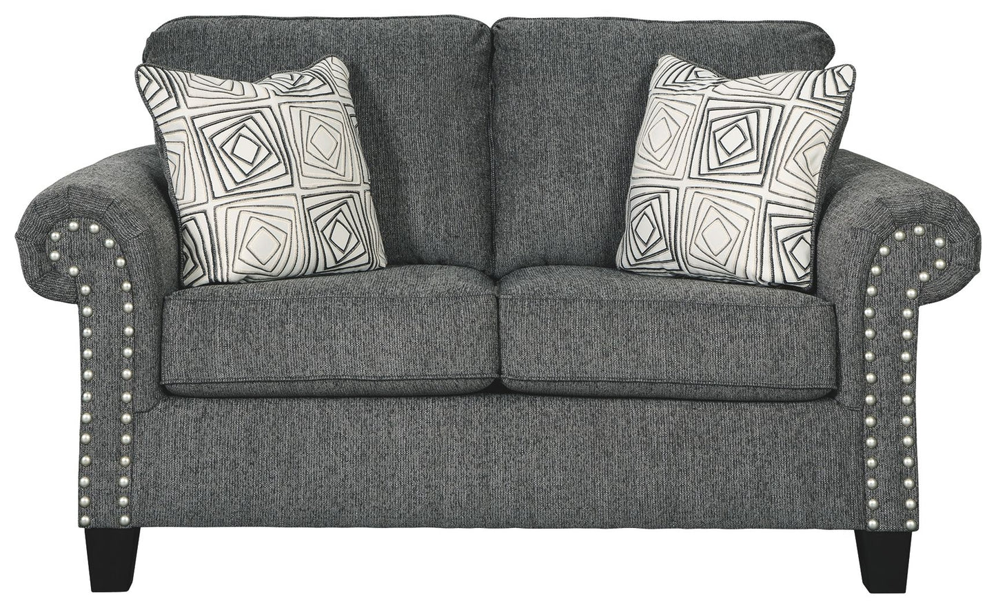 Agleno - Charcoal - Loveseat