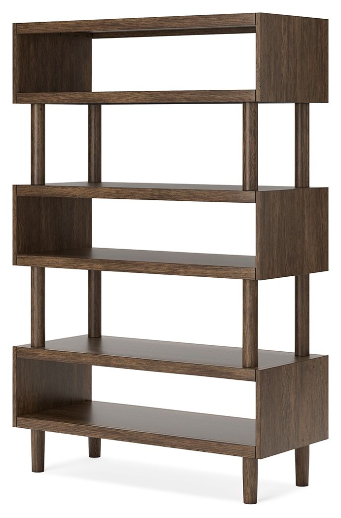 Austanny - Warm Brown - Bookcase