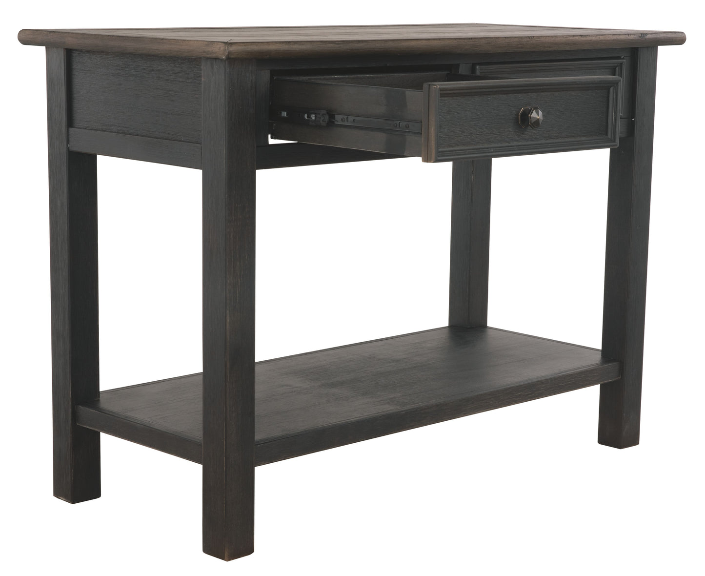 Tyler - Grayish Brown / Black - Sofa Table