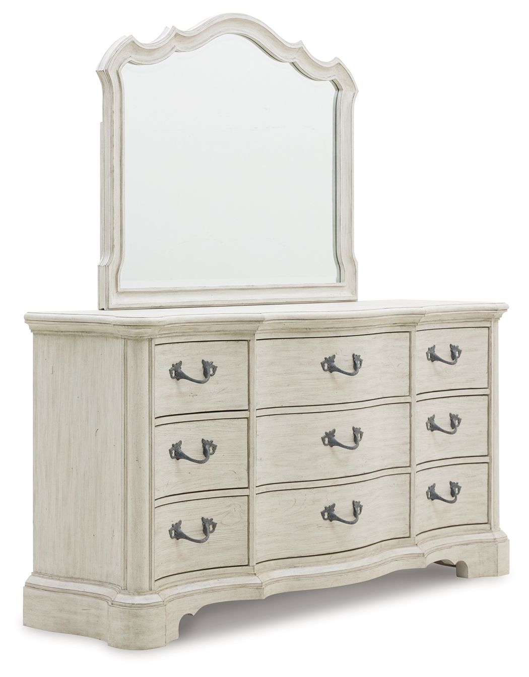 Arlendyne - Antique White - Dresser And Mirror