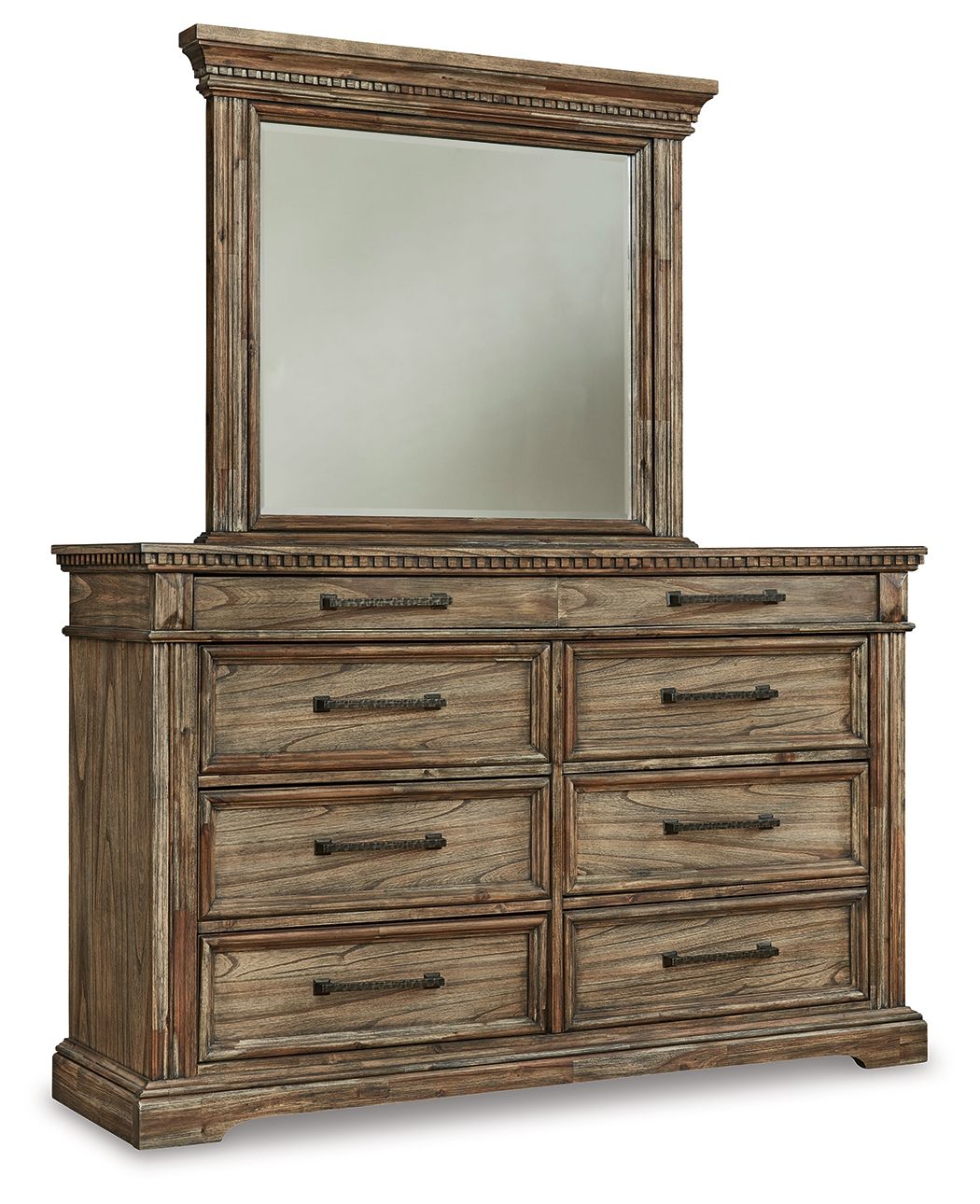 Markenburg - Brown - Dresser, Mirror