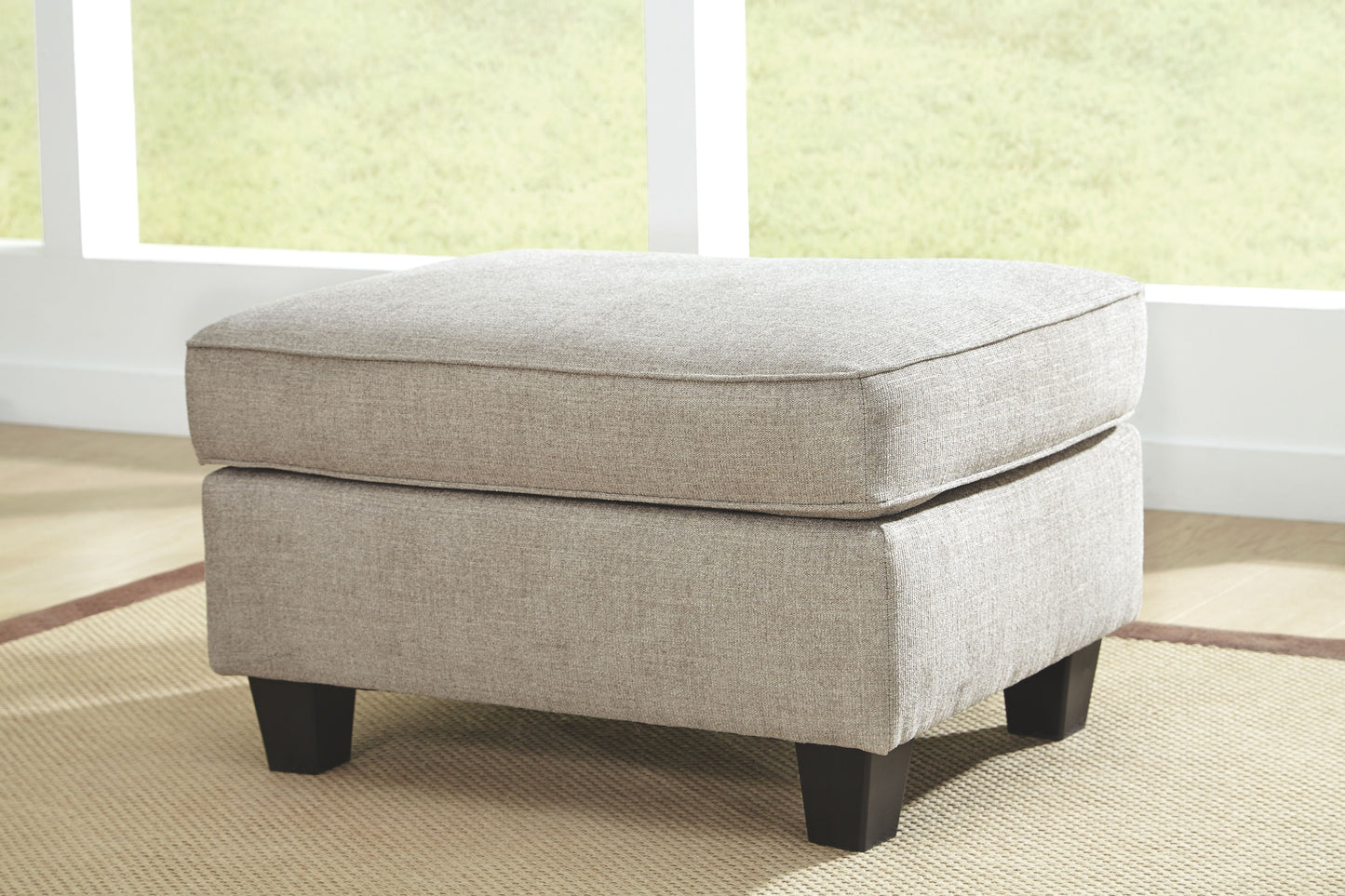 Abney - Driftwood - Ottoman