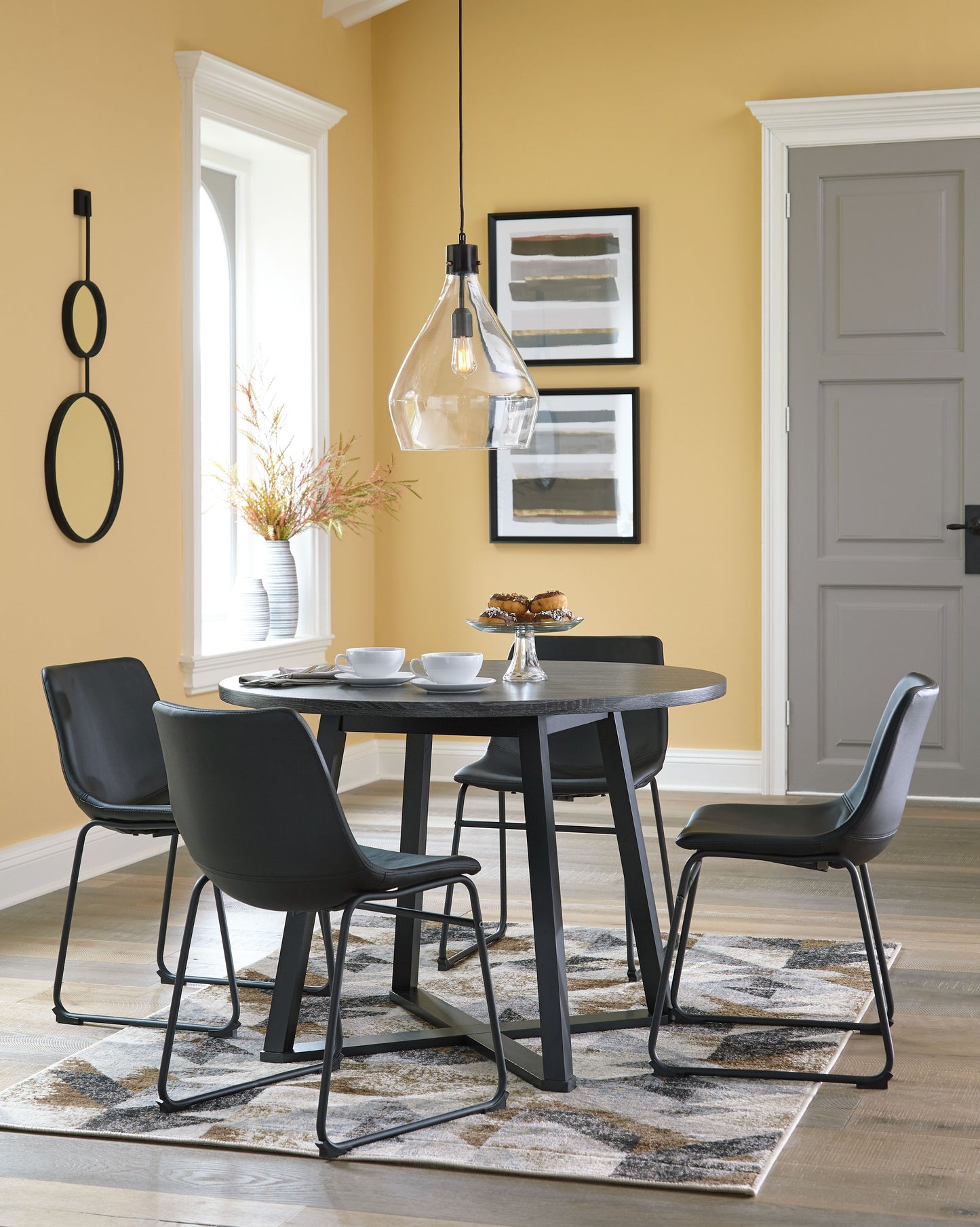 Centiar - Round Dining Table Set
