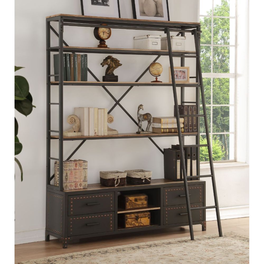Actaki - Bookshelf & Ladder